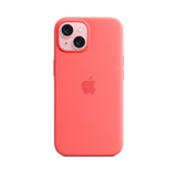 APPLE Custodia MagSafe in silicone per iPhone 15 Plus - Guava