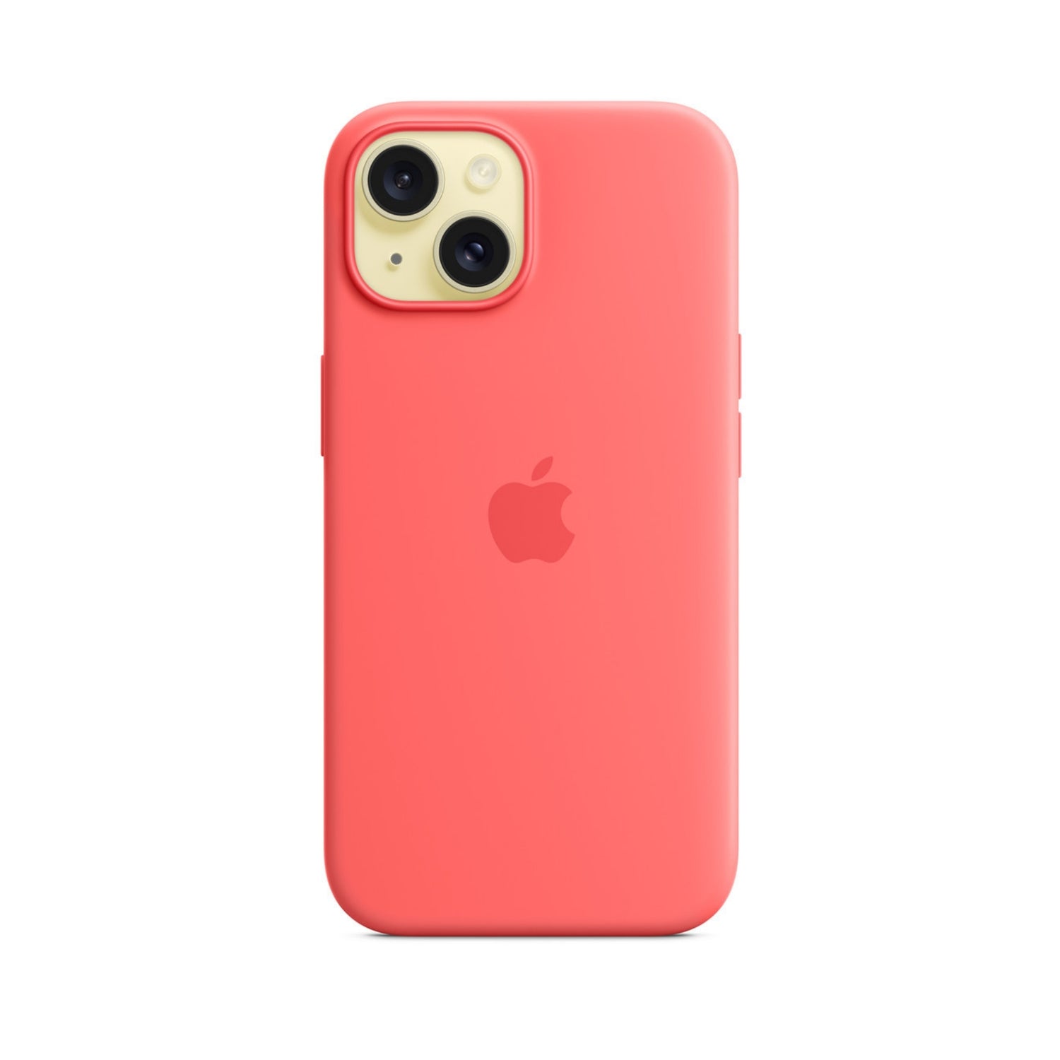 APPLE Custodia MagSafe in silicone per iPhone 15 Plus - Guava