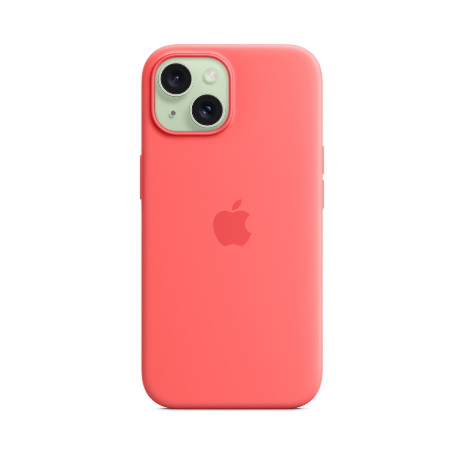 APPLE Custodia MagSafe in silicone per iPhone 15 Plus - Guava