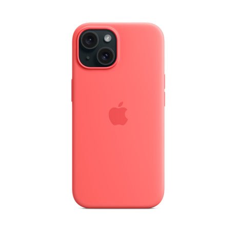 APPLE Custodia MagSafe in silicone per iPhone 15 Plus - Guava