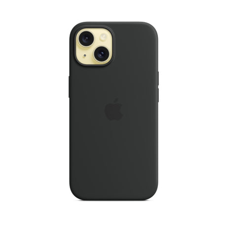 APPLE Custodia MagSafe in silicone per iPhone 15 Plus - Nero