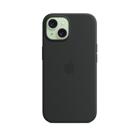 APPLE Custodia MagSafe in silicone per iPhone 15 Plus - Nero