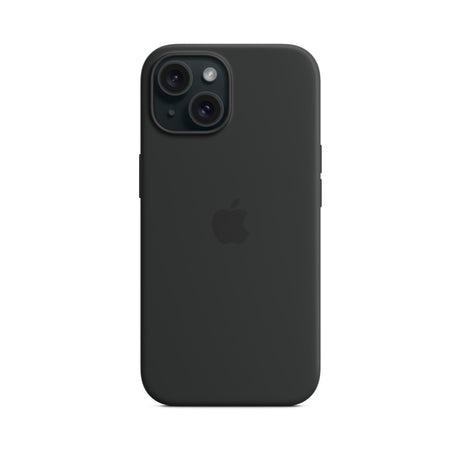APPLE Custodia MagSafe in silicone per iPhone 15 Plus - Nero
