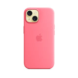 APPLE Custodia MagSafe in silicone per iPhone 15 Plus - Rosa