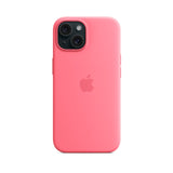 APPLE Custodia MagSafe in silicone per iPhone 15 Plus - Rosa