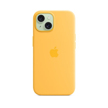 APPLE Custodia MagSafe in silicone per iPhone 15 Plus - Sole