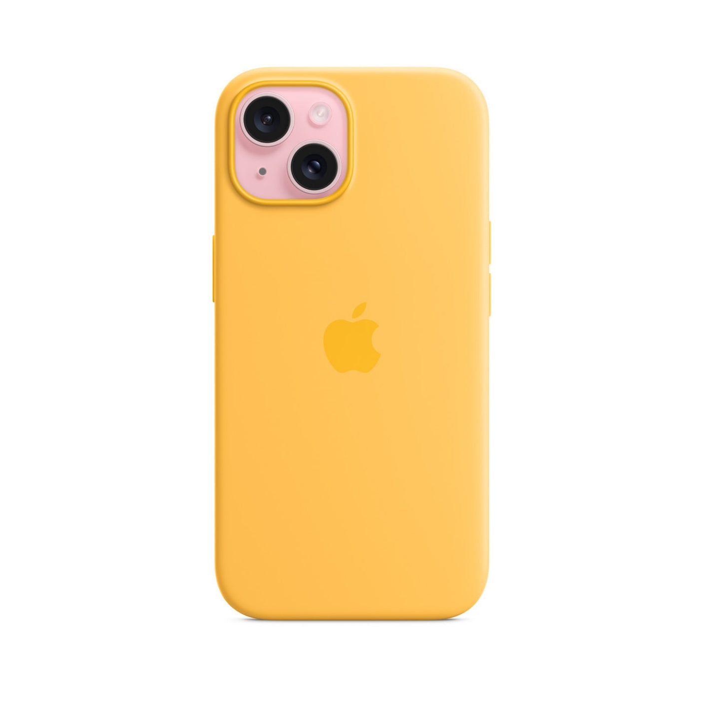 APPLE Custodia MagSafe in silicone per iPhone 15 Plus - Sole