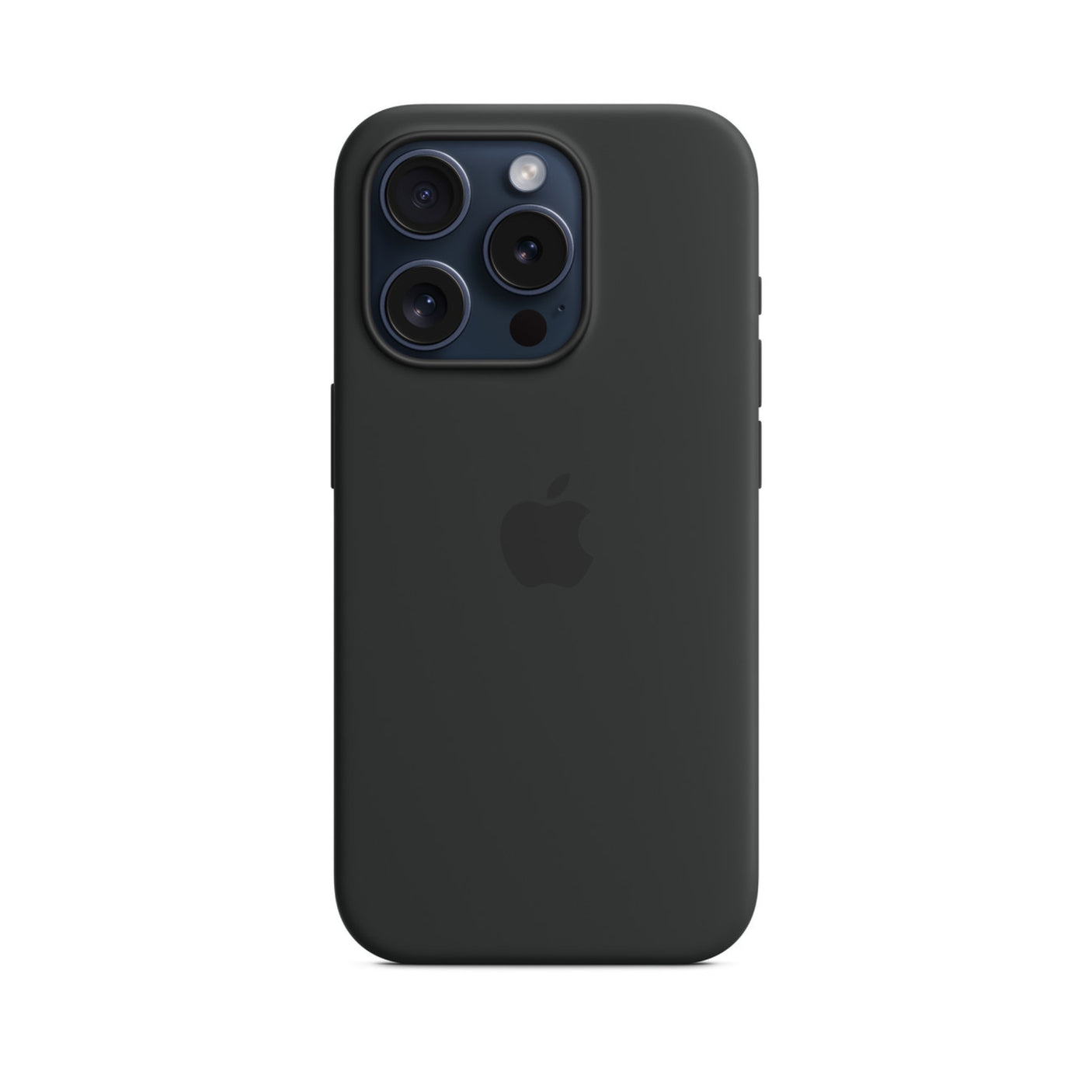 APPLE Custodia MagSafe in silicone per iPhone 15 Pro - Nero
