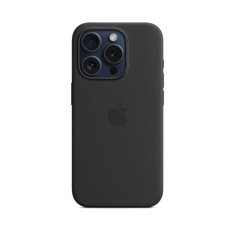 APPLE Custodia MagSafe in silicone per iPhone 15 Pro - Nero
