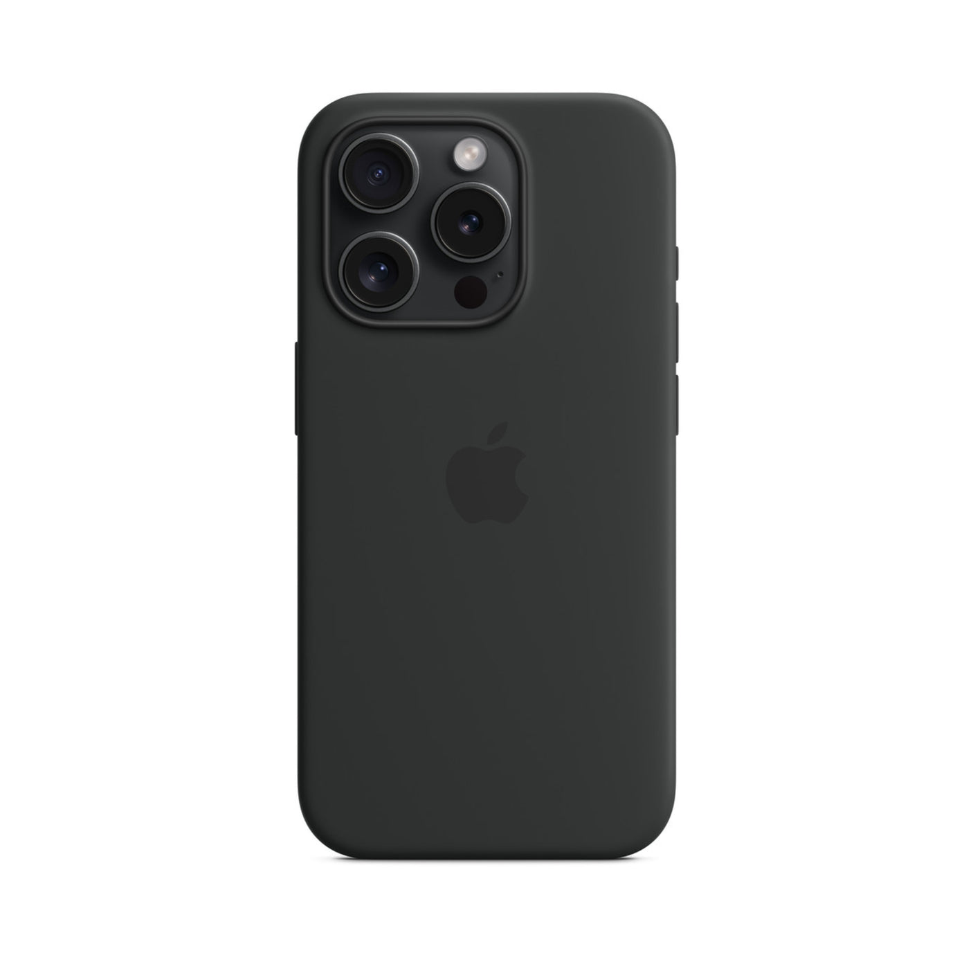 APPLE Custodia MagSafe in silicone per iPhone 15 Pro - Nero
