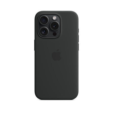 APPLE Custodia MagSafe in silicone per iPhone 15 Pro - Nero