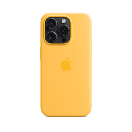 APPLE Custodia MagSafe in silicone per iPhone 15 Pro - Sole