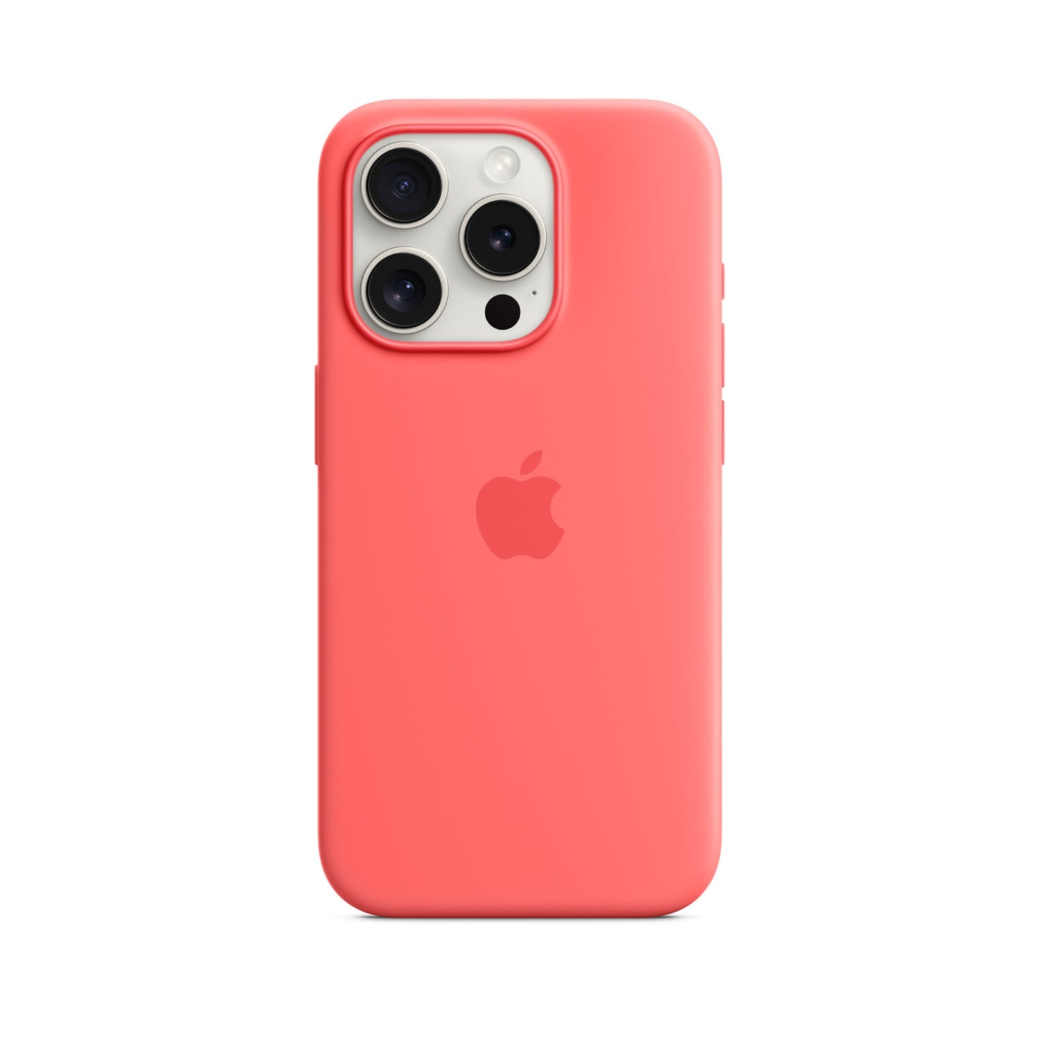 APPLE Custodia MagSafe in silicone per iPhone 15 Pro Max - Guava