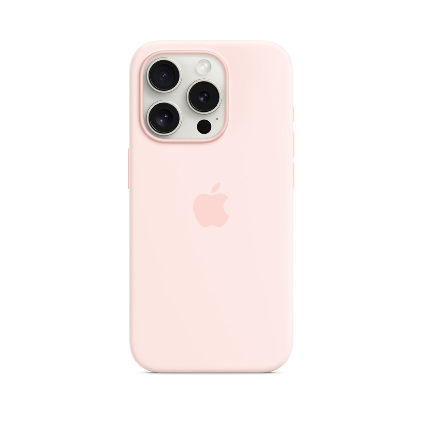 APPLE Custodia MagSafe in silicone per iPhone 15 Pro Max - Rosa confetto