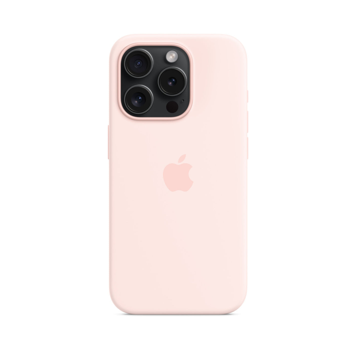 APPLE Custodia MagSafe in silicone per iPhone 15 Pro Max - Rosa confetto