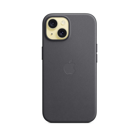 APPLE Custodia MagSafe in tessuto FineWoven per iPhone 15 - Nero
