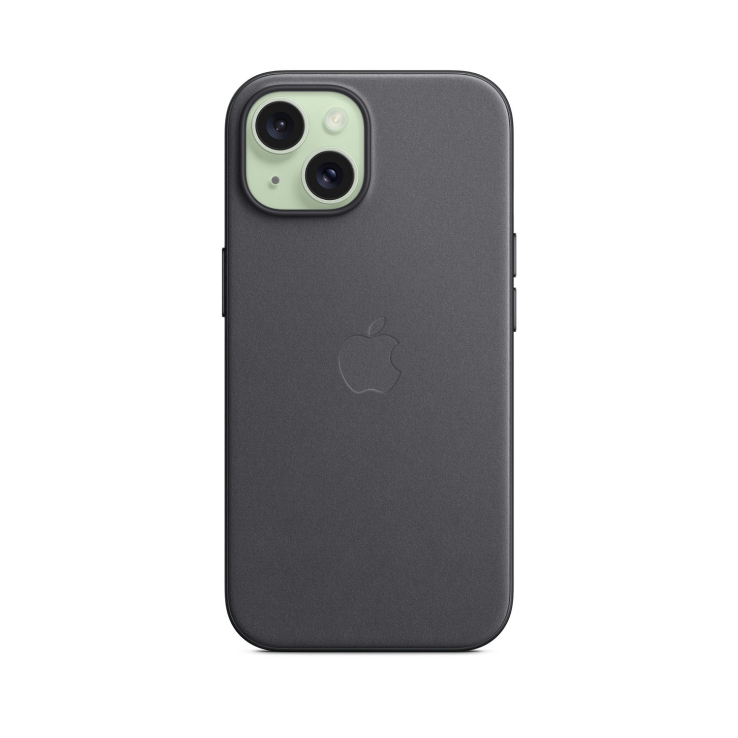 APPLE Custodia MagSafe in tessuto FineWoven per iPhone 15 - Nero