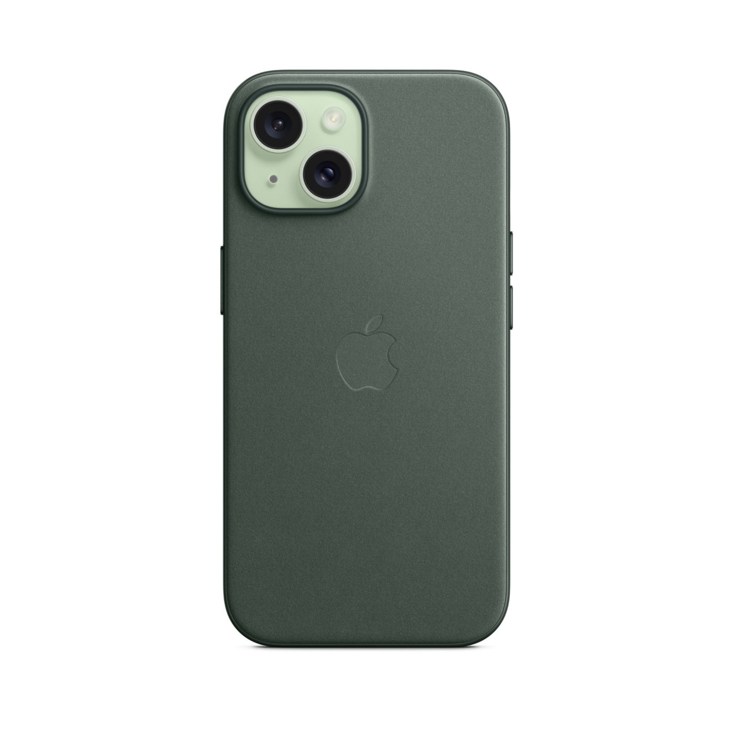 APPLE Custodia MagSafe in tessuto FineWoven per iPhone 15 - Sempreverde