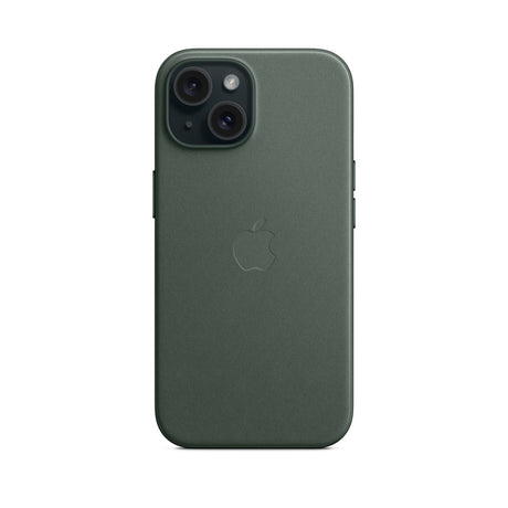 APPLE Custodia MagSafe in tessuto FineWoven per iPhone 15 - Sempreverde