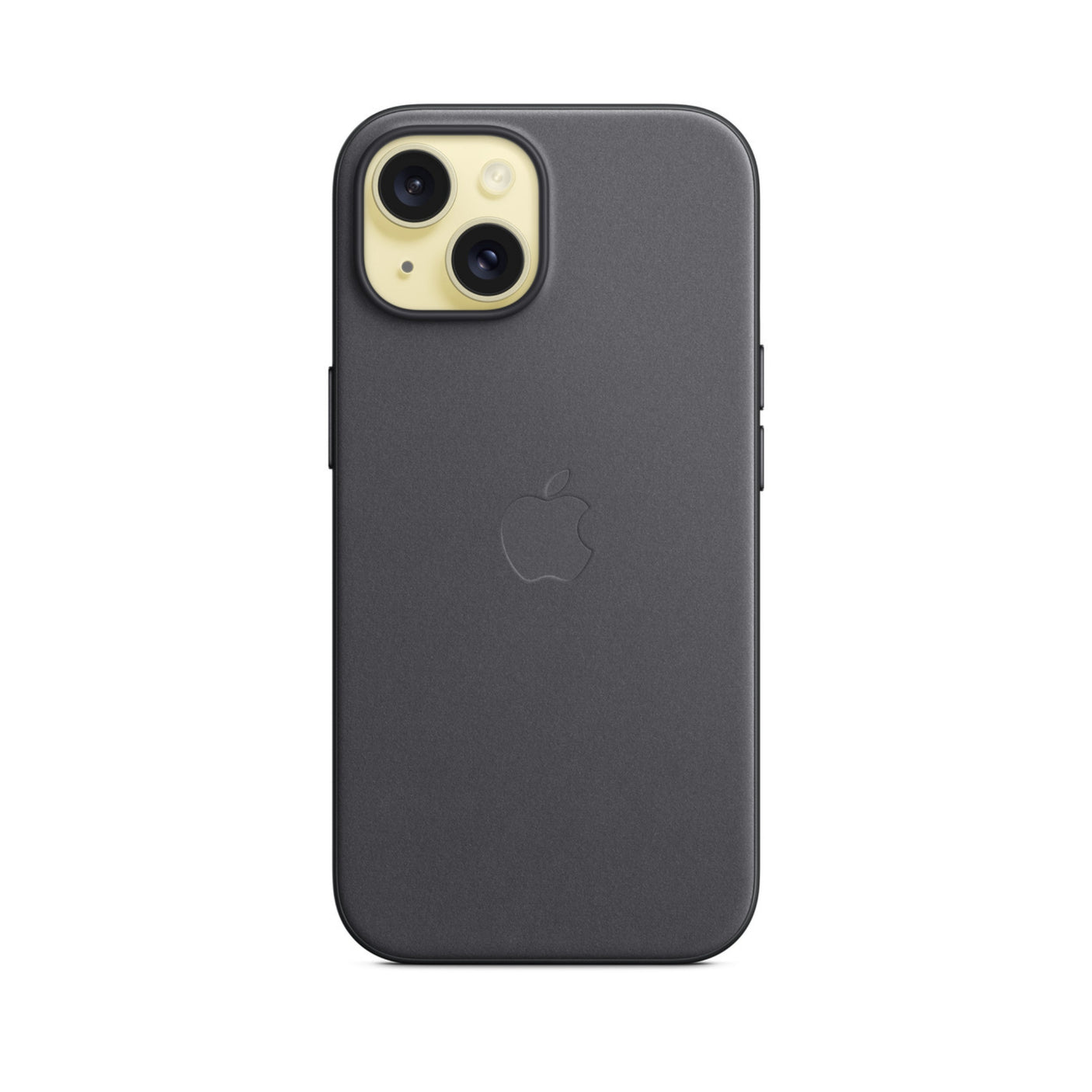 APPLE Custodia MagSafe in tessuto FineWoven per iPhone 15 Plus - Nero