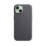 APPLE Custodia MagSafe in tessuto FineWoven per iPhone 15 Plus - Nero