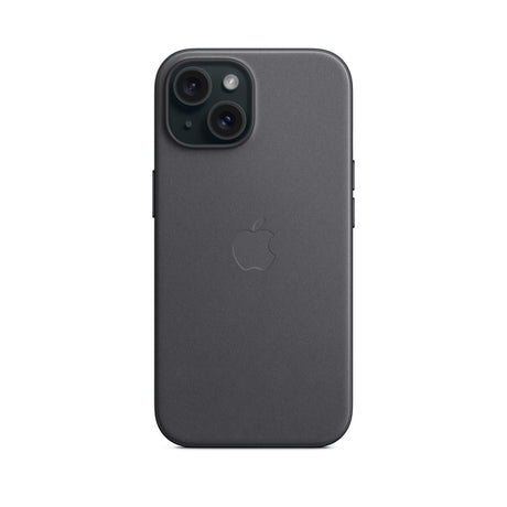 APPLE Custodia MagSafe in tessuto FineWoven per iPhone 15 Plus - Nero