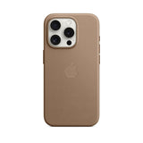 APPLE Custodia MagSafe in tessuto FineWoven per iPhone 15 Pro - Grigio talpa