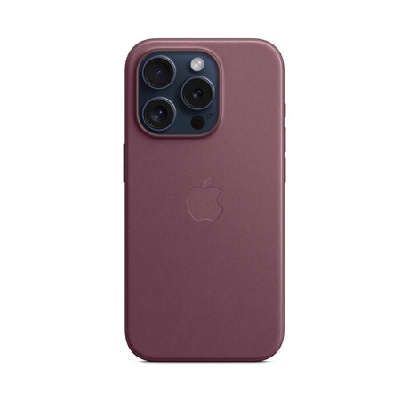 APPLE Custodia MagSafe in tessuto FineWoven per iPhone 15 Pro Max - Gelso