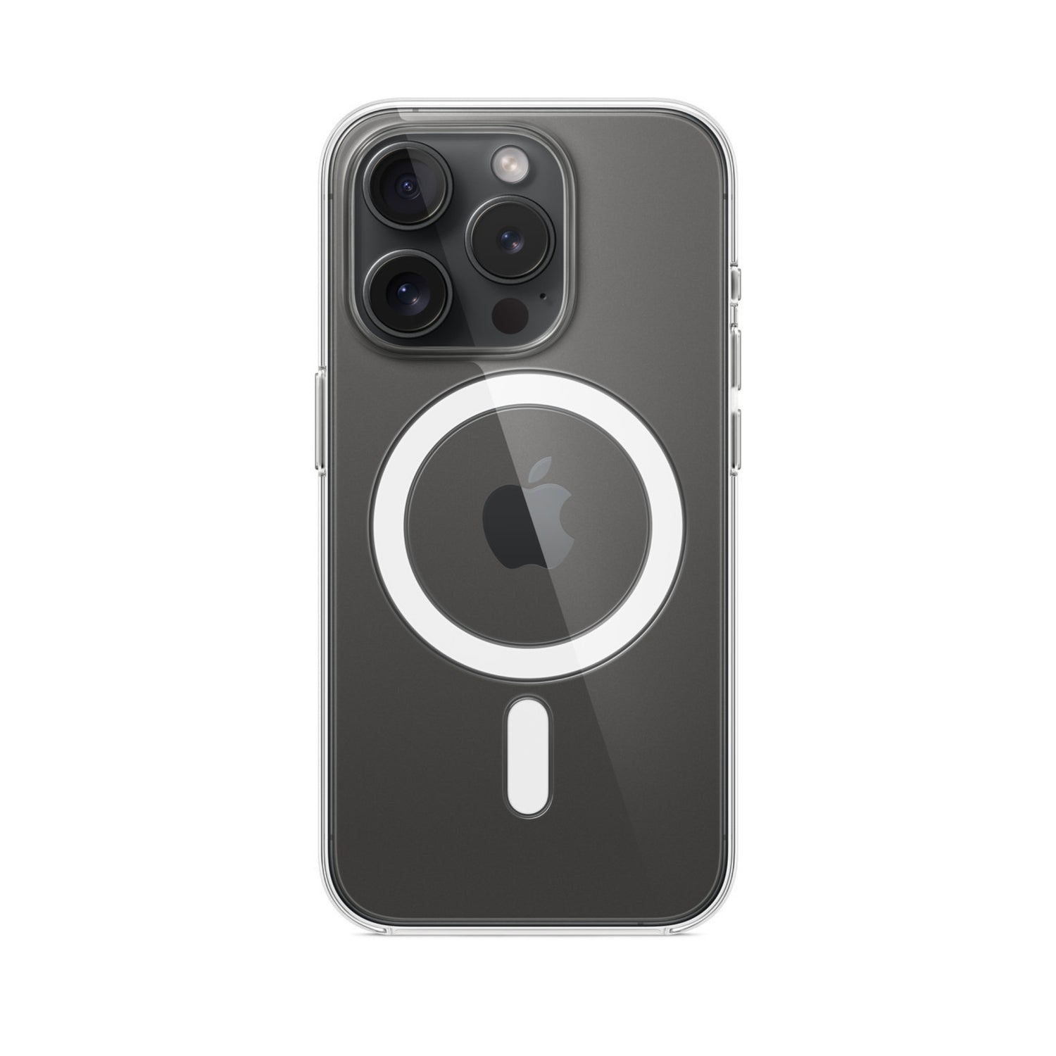 APPLE Custodia MagSafe trasparente per iPhone 15 Pro Max