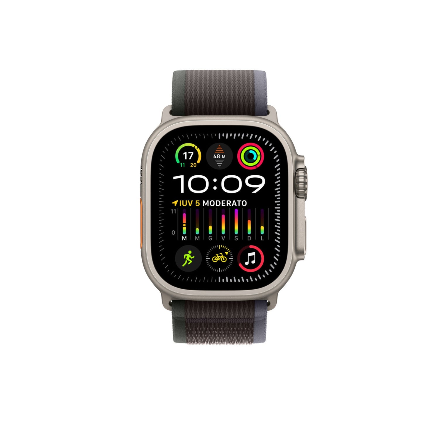 APPLE Trail Loop blu/nero (49 mm) - M/L