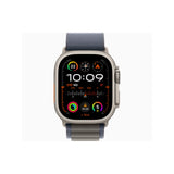 APPLE Watch Ultra 2 GPS + Cellular, Cassa 49 mm in titanio con Alpine Loop blu - Small