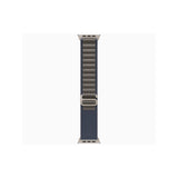 APPLE Watch Ultra 2 GPS + Cellular, Cassa 49 mm in titanio con Alpine Loop blu - Small