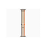 APPLE Watch Ultra 2 GPS + Cellular, Cassa 49 mm in titanio con Trail Loop arancione/beige - S/M