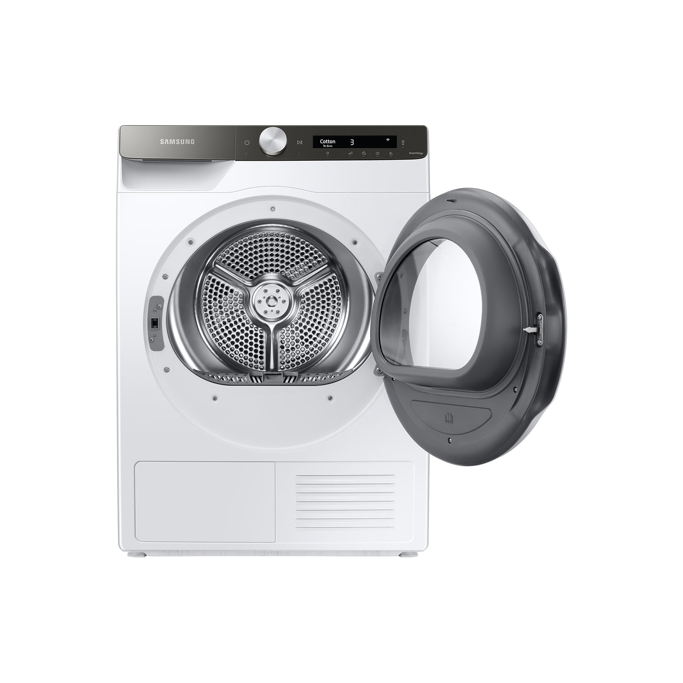 SAMSUNG Asciugatrice Ai Control Optimal Dry 8 Kg DV80T5220TT Silver