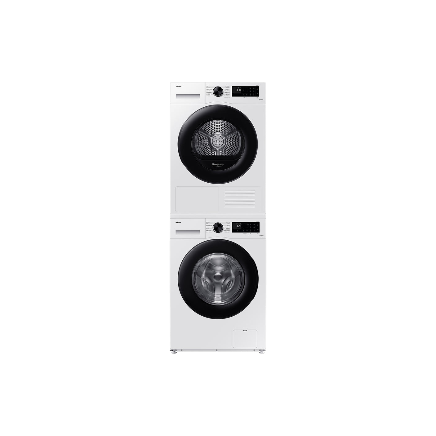 SAMSUNG Asciugatrice Crystal EcoDry 9 Kg DV90CGC0A0AEET White