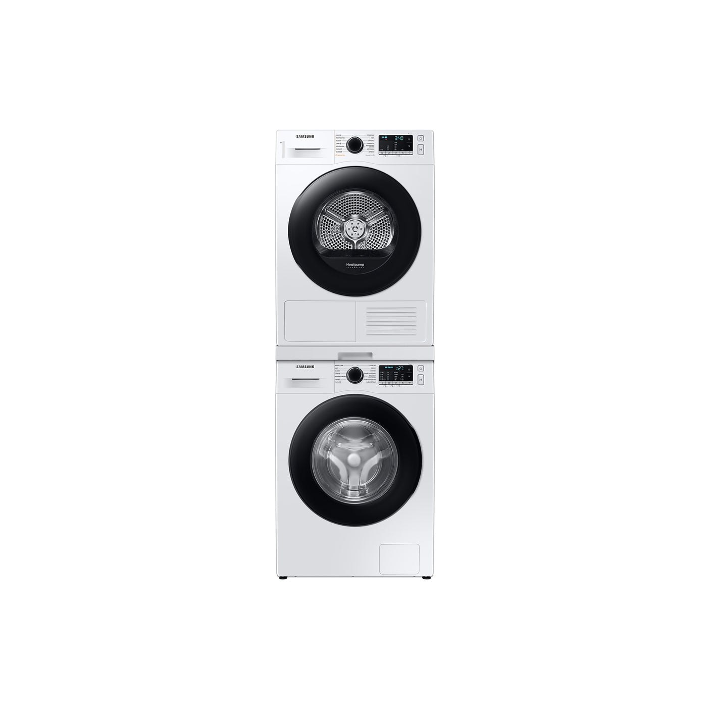 SAMSUNG Asciugatrice Crystal EcoDry 9 Kg DV90TA240AE White