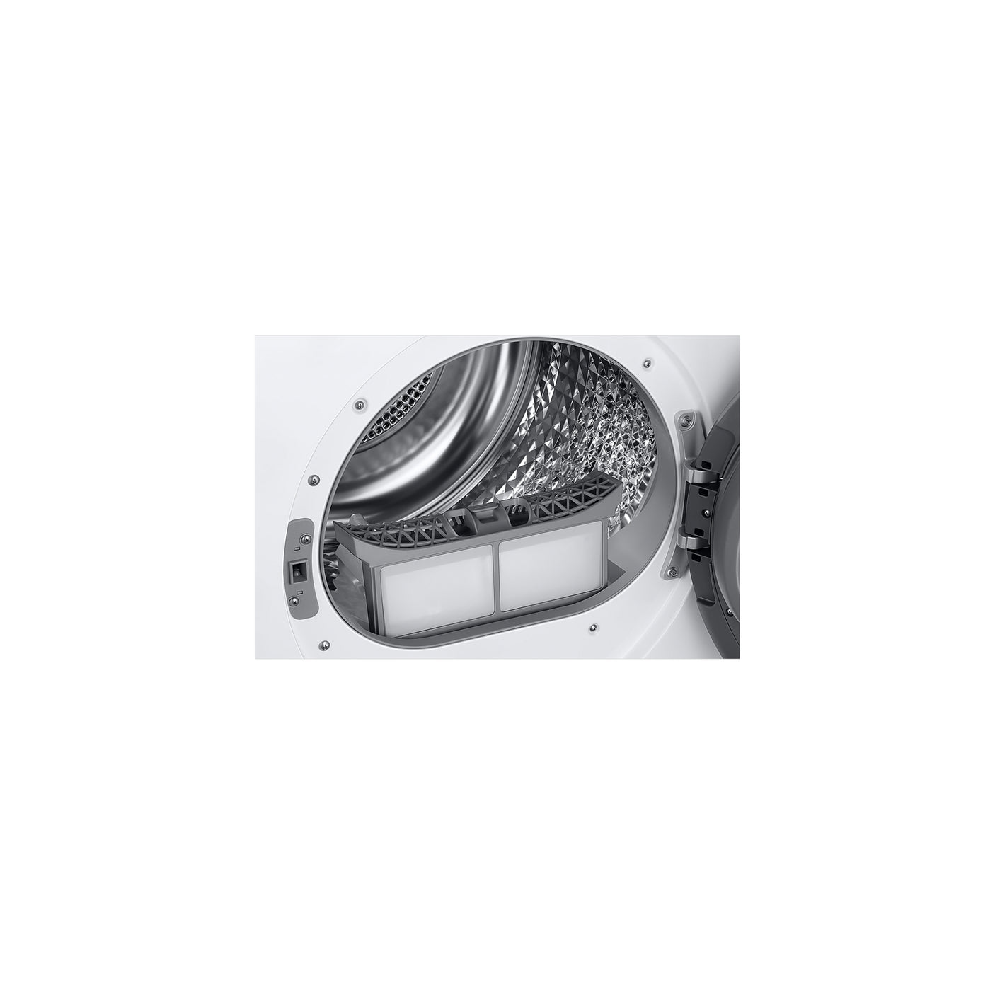 SAMSUNG Asciugatrice Crystal EcoDry 9 Kg DV90TA240AE White
