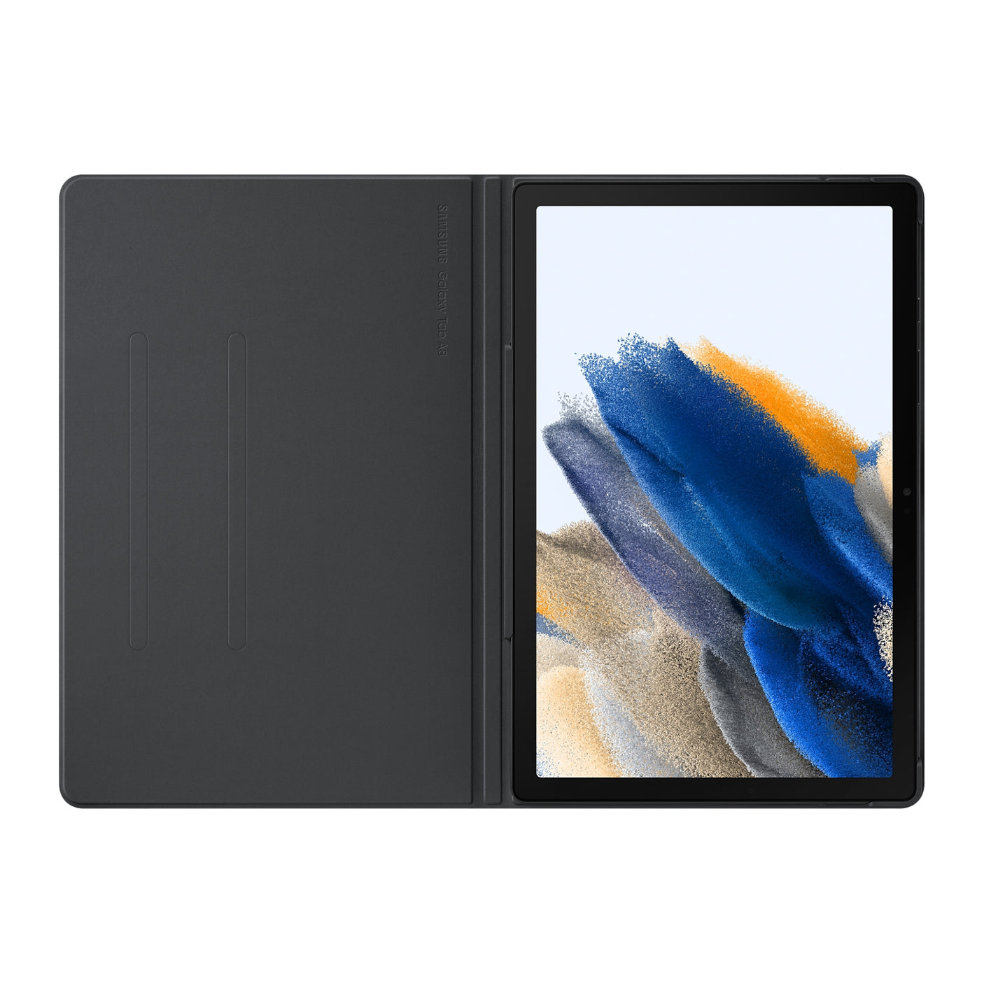 SAMSUNG Galaxy Tab A8 Book Cover Dark Gray