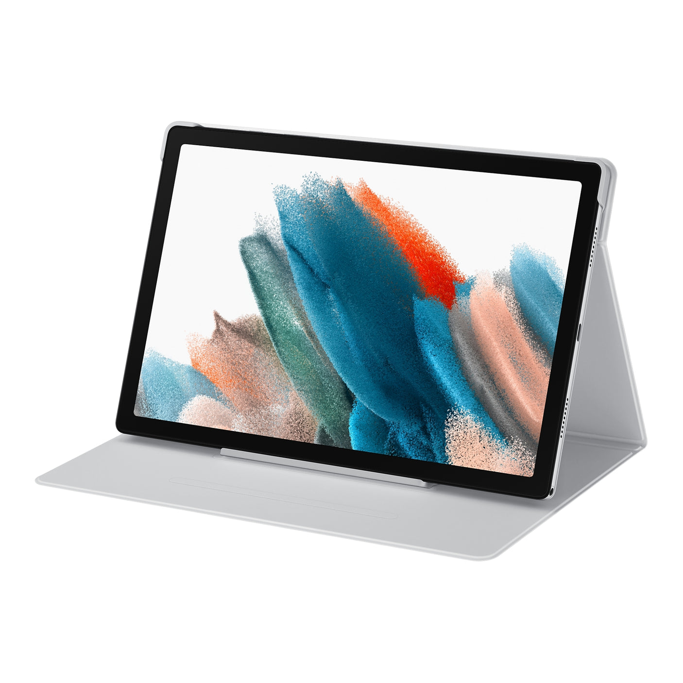 SAMSUNG Galaxy Tab A8 Book Cover Silver