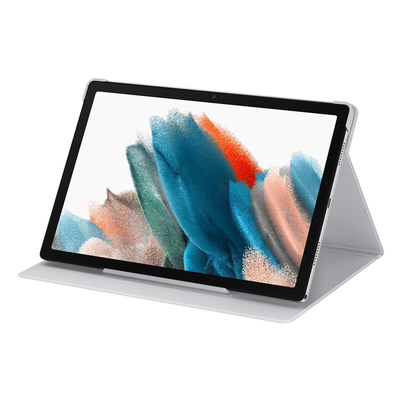 SAMSUNG Galaxy Tab A8 Book Cover Silver