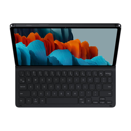 SAMSUNG Galaxy Tab S8 | S7 Book Cover Keyboard Slim Black