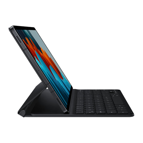 SAMSUNG Galaxy Tab S8 | S7 Book Cover Keyboard Slim Black