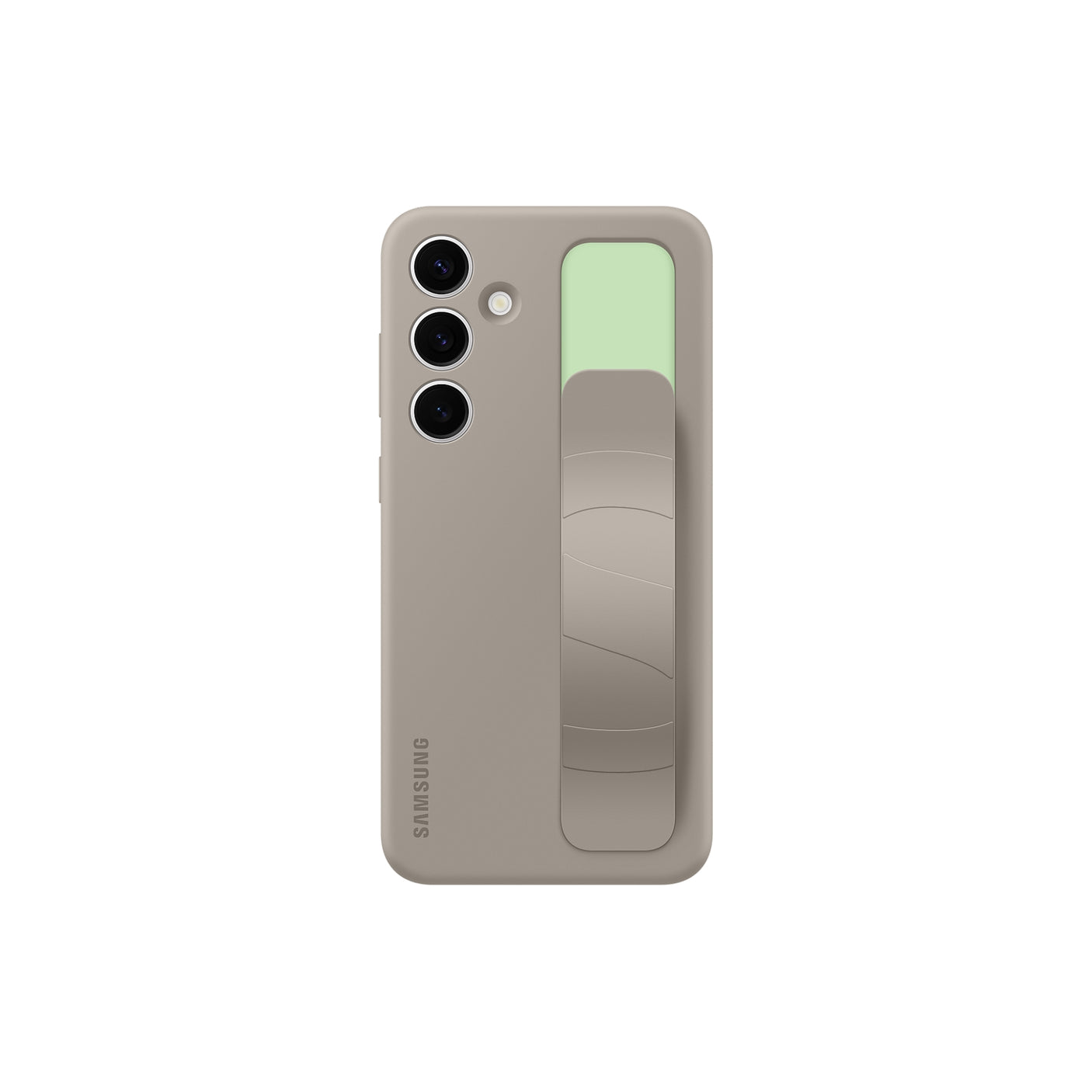 SAMSUNG Galaxy S24+ Custodia Standing Grip Taupe