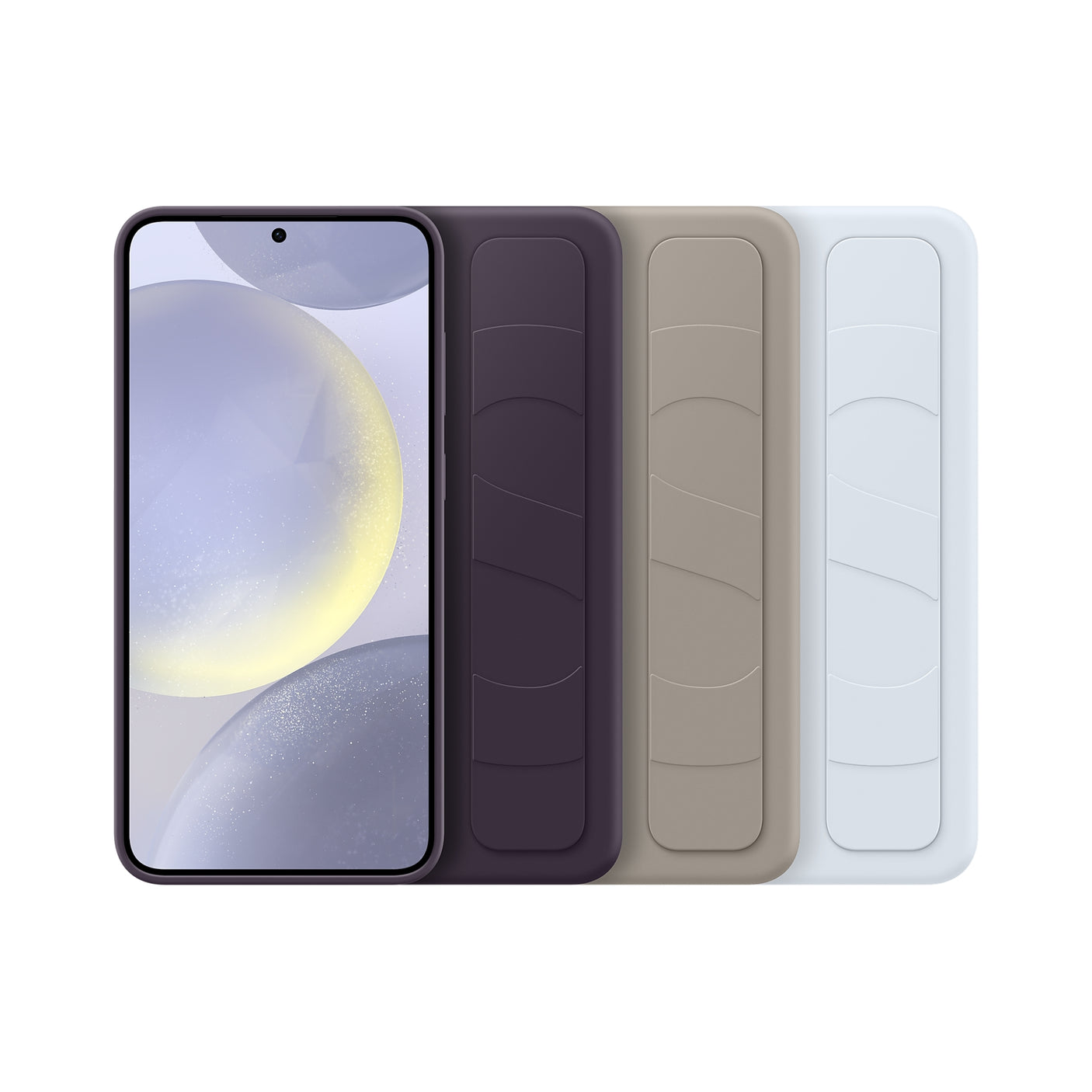 SAMSUNG Galaxy S24+ Custodia Standing Grip Taupe