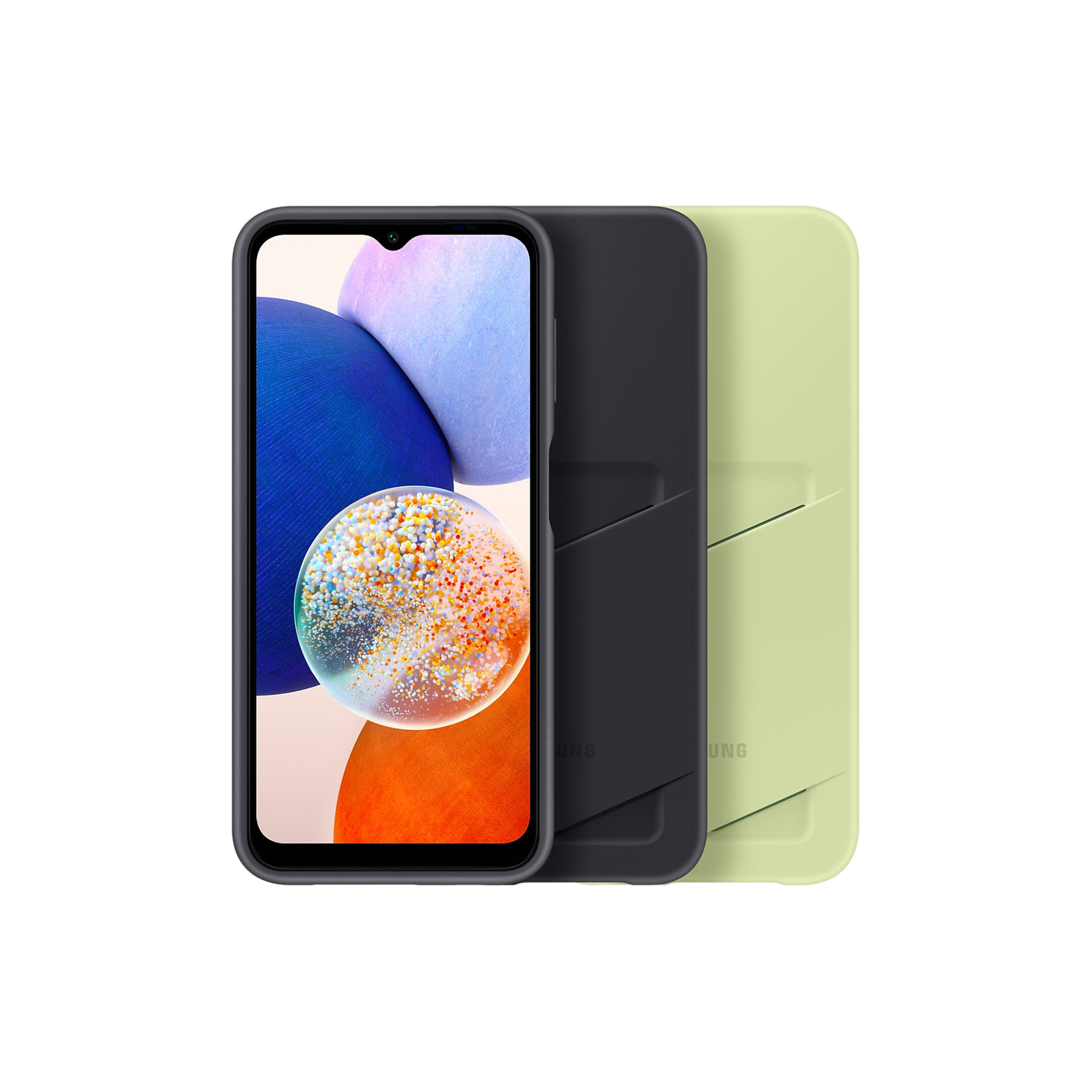 SAMSUNG Galaxy A14 5G / A14 Card Slot Case Black