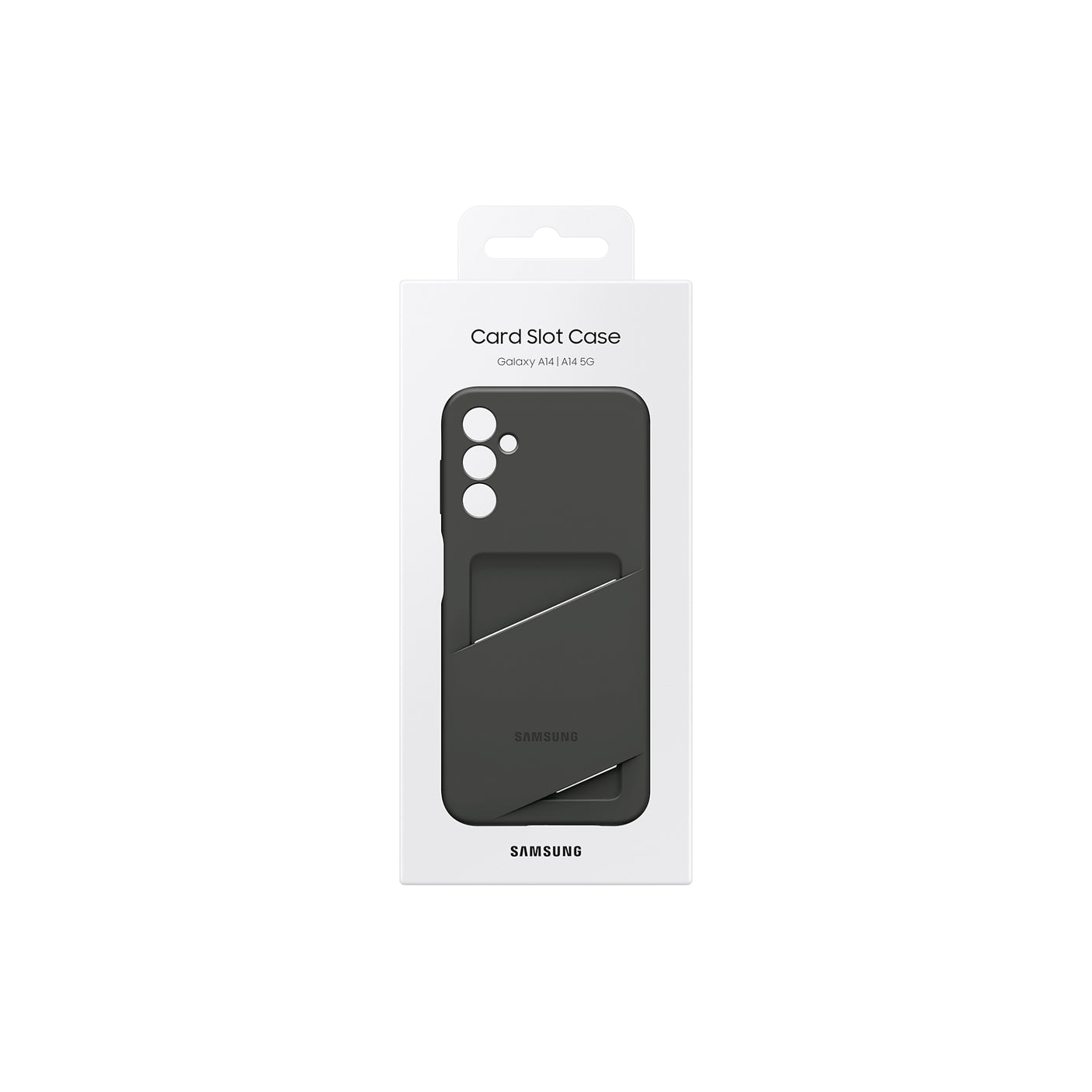 SAMSUNG Galaxy A14 5G / A14 Card Slot Case Black