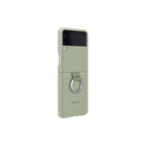 SAMSUNG Galaxy Z Flip3 5G Silicone Cover with Ring Olive