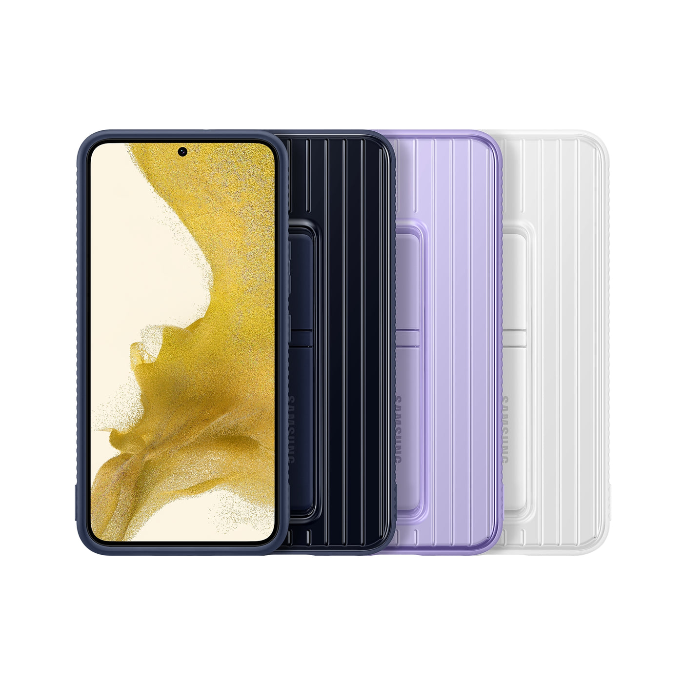 SAMSUNG Galaxy S22 Protective Standing Cover Fresh lavender