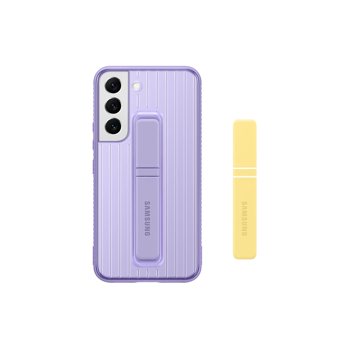 SAMSUNG Galaxy S22 Protective Standing Cover Fresh lavender