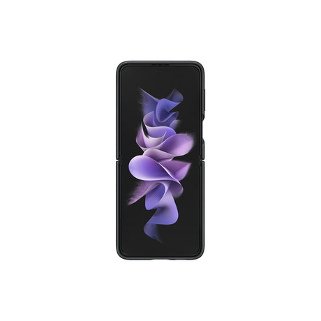 SAMSUNG Galaxy Z Flip3 5G Leather Cover Black
